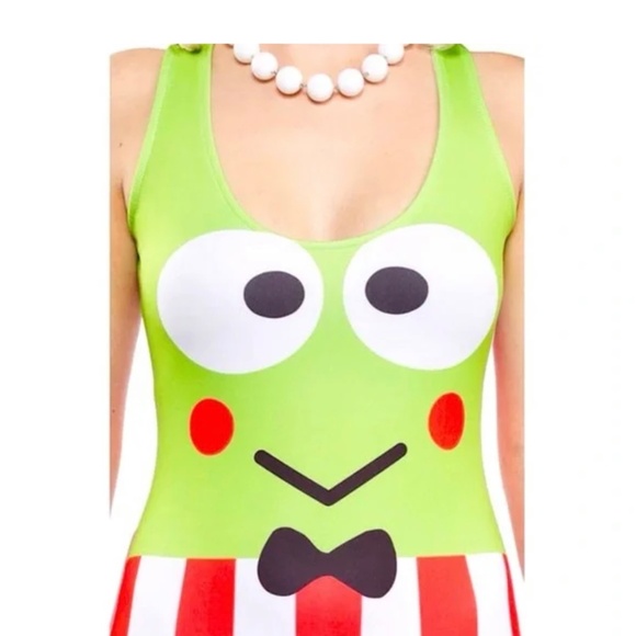 SANRIO Character Keroppi Full Body Print Bodycon Dress by JAPAN LA - Picture 4 of 4